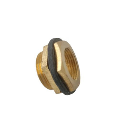 1 IN x 3/4 IN / TM Mur Torrent Ring Drat Tandon Tangki Air Kuningan