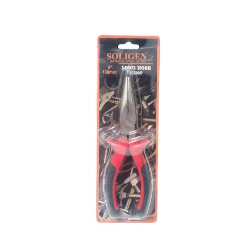 6 IN / SOLIGEN Tang Lancip Cucut Jepit Kawat Kabel Long Nose Pliers