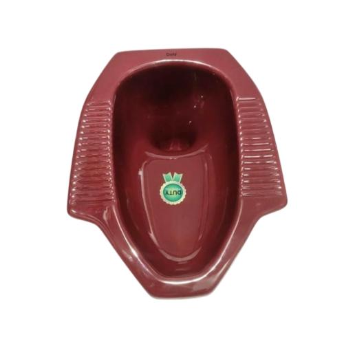 49 CM x 50 CM x 26 CM / DUTY Kloset Jongkok Toilet Maron Keramik