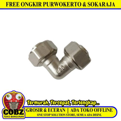 L 20 / WESTPEX Knee Keni L Elbow Fitting Selang Pex Air Panas Kuningan