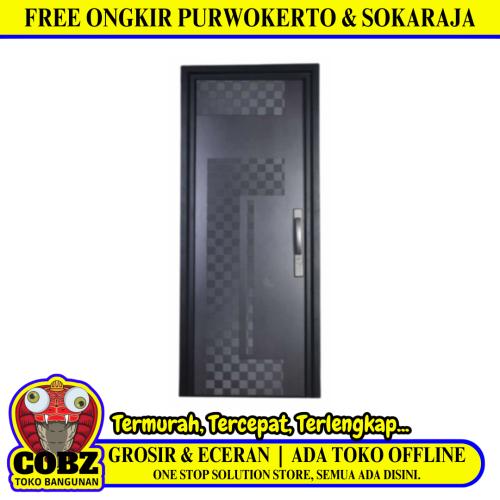 10 CM x 100 CM x 240 CM / FORTRESS DYS 100.01 SINGLE Pintu Kamar Mandi Baja Set