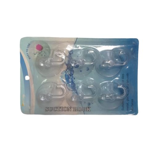 SUCTION HOOK Kapstok Cantel Gantungan Baju Dinding Mini PVC Set