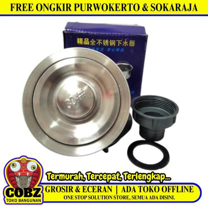 1 1/2 IN / 8110 Afur Saringan Bak Cuci Piring Kitchen Sink Stainless