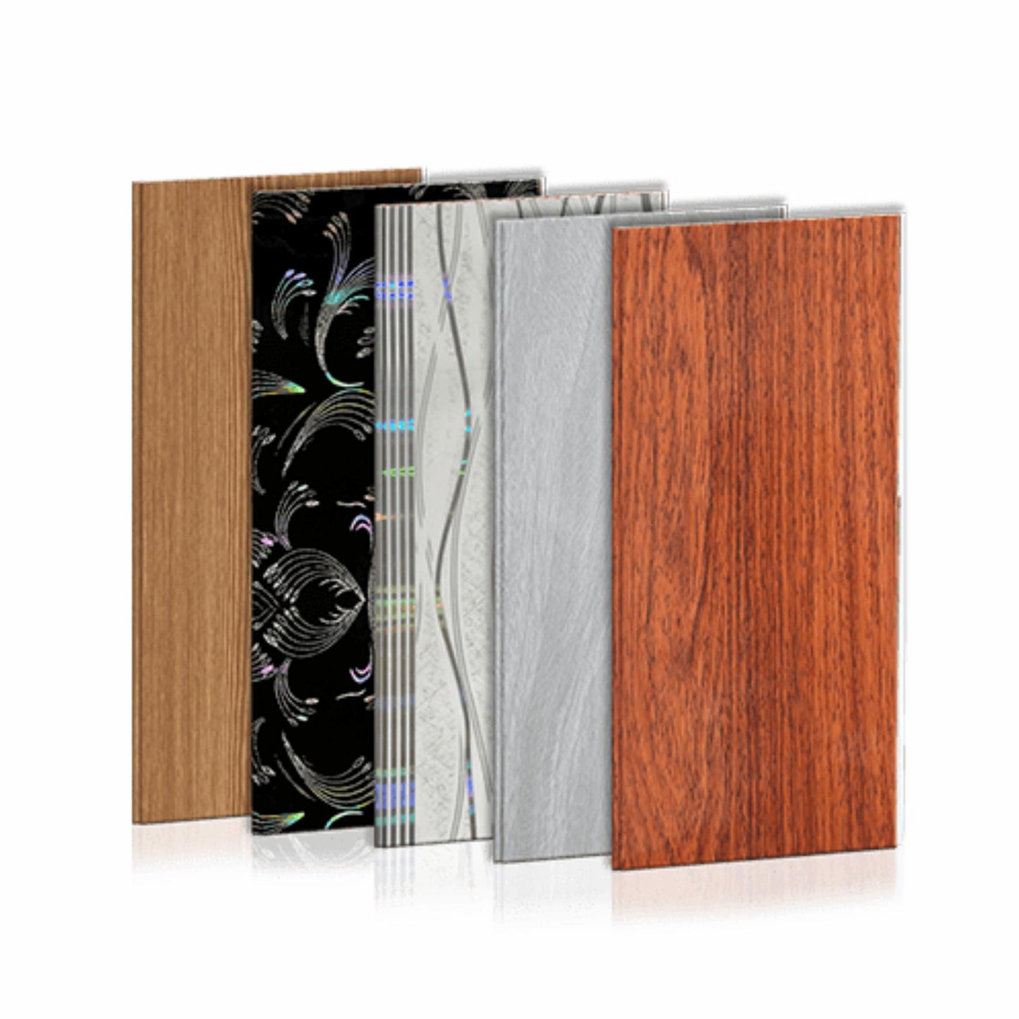 8 MMx 200 MMx 6 M / ALDERON Plafon Gypsum GRC U PVC Laminate Lembar