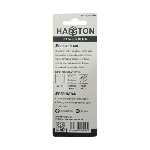 5 MM / HASTON Masonry Drill Bits Mata Bor Beton Tembok Dinding