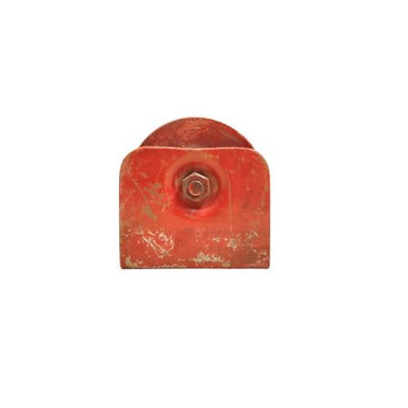 8 CM / TM Roda Bubut Pintu Sliding Pagar Gerbang Model Siku Besi
