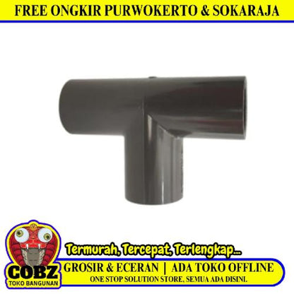 3/4 IN / RUCIKA AW Tee Drat Dalam Faucet Tee Fitting Pipa PVC