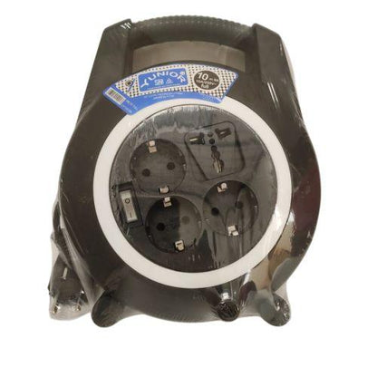 10 M / LOYAL YUNIOR Kabel Roll Stop Kontak Colokan Full Tembaga SNI