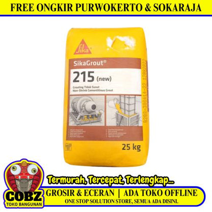 25 KG / SIKA GROUT 215 Semen Grouting Tidak Susut Sak