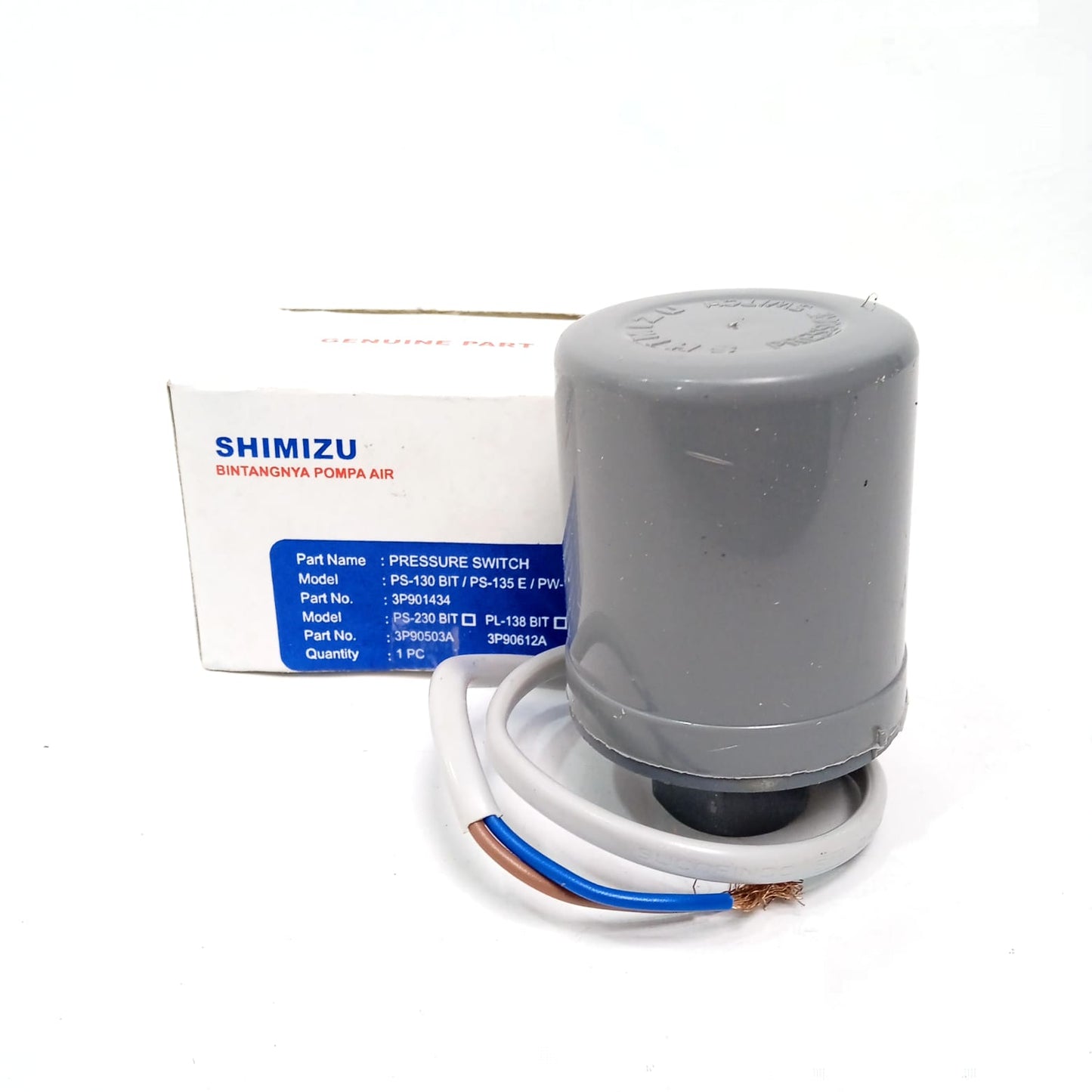 3/8 IN / SHIMIZU Otomatis Pompa Air Pressure Switch Control