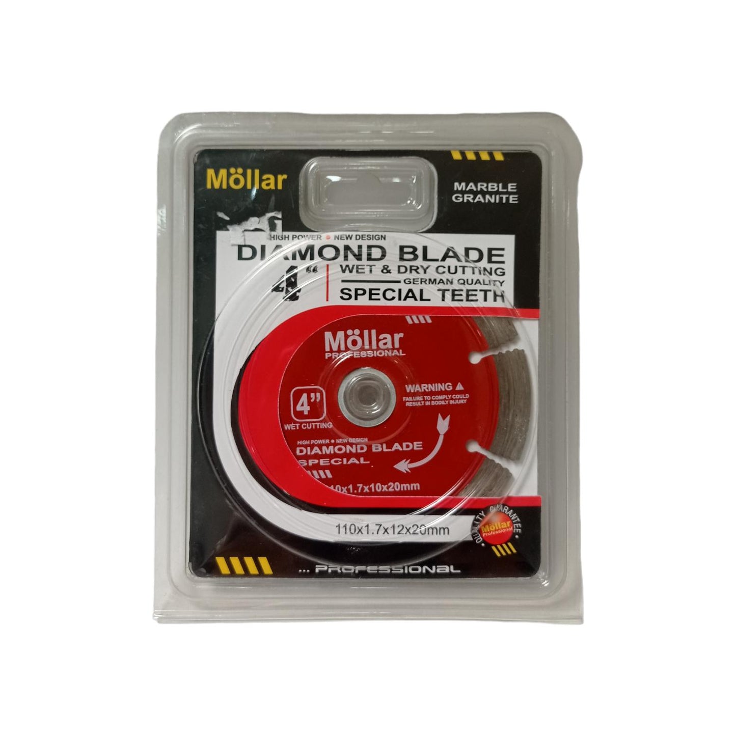 4 IN / MOLLAR 01 Dry Mata Gerinda Potong Keramik Diamond Cutting Wheel