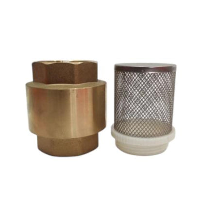 1 1/4 IN / ONDA Foot Klep Valve Saringan Pipa Pompa Torrent Kuningan