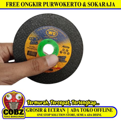 4 IN / WD  Metal Grinding Mata Gerinda Potong Cutting Besi Baja