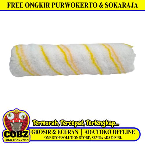 9 IN / CARNIVOR Refill Isi Kuas Busa Roll Cat Tembok Kayu Besi Besar