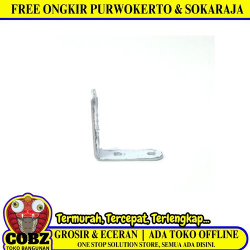 5 CM × 5 CM / TM Siku Rak L Shelf Brackets Penyangga Stainless