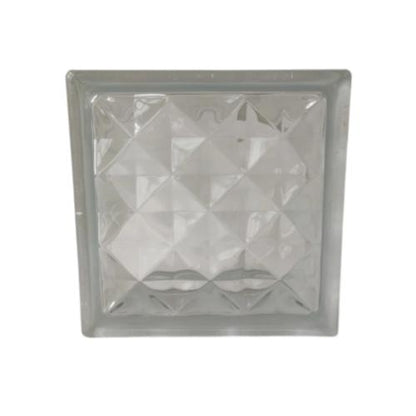 190 MM X 190 MM X 95 MM / MULIA Glassblock Rooster Blok Kaca Biji