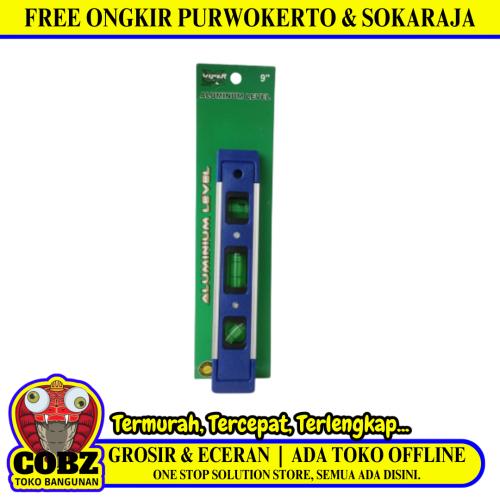 9 IN / VIPER Penggaris Waterpass Alat Ukur Kemiringan Magnet