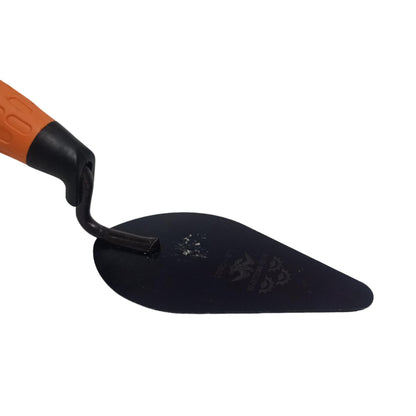 6 IN/CARL SCHLIEPER Cetok Sendok Semen Acian Trowel Oval Gagang Karet