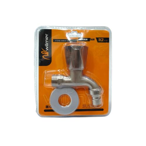 1/2 IN / WILMER WKTP-101 Kran Air Taman Kamar Mandi Mesin Cuci Stainless