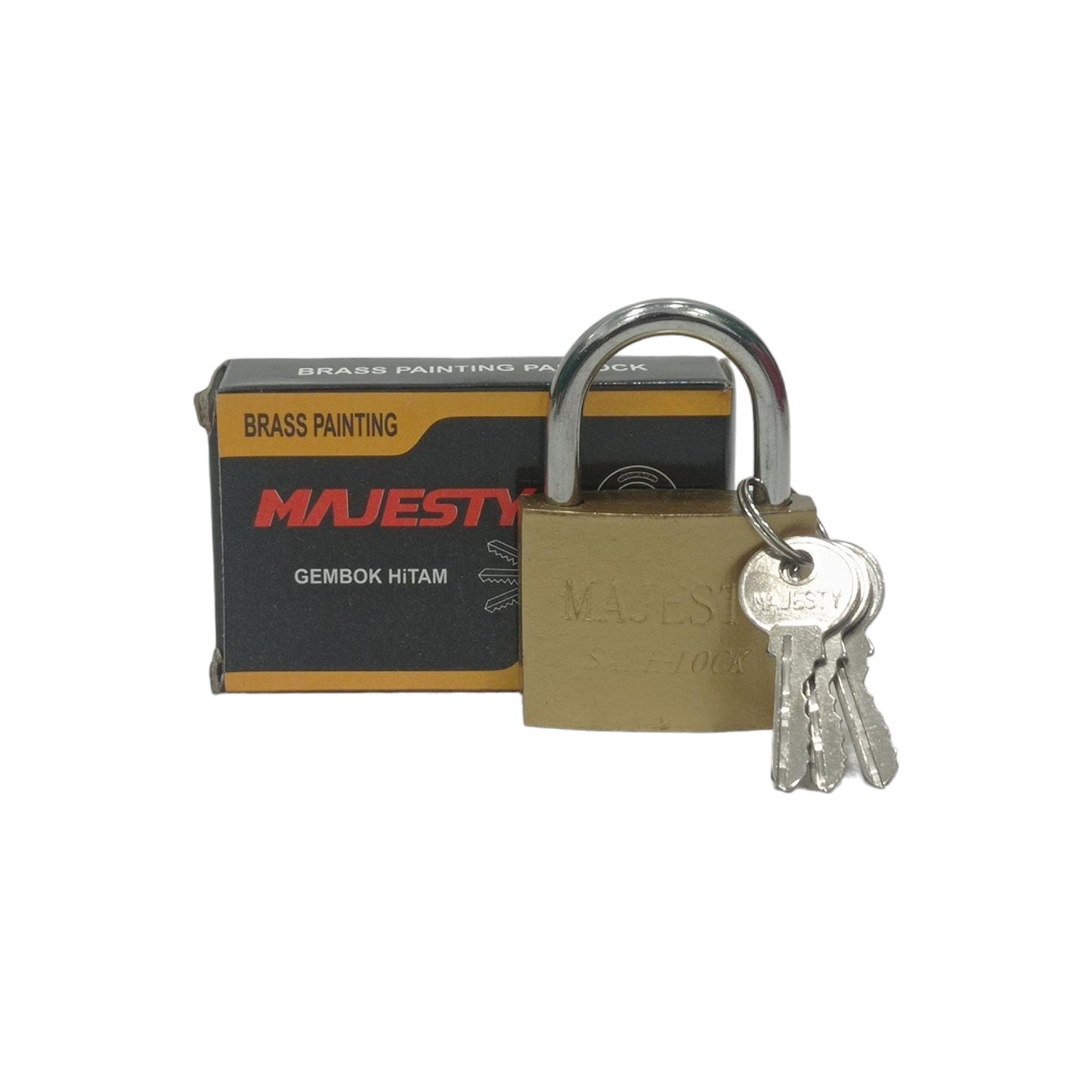 50 MM / MAJESTY Gembok Pintu Pagar Padlock Anti Maling Leher Pendek