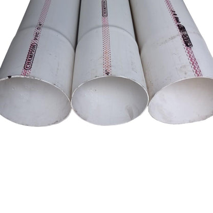 4 IN x 400 CM / CHAMPION D Lis Merah Pipa Pralon Paralon PVC Putih Batang