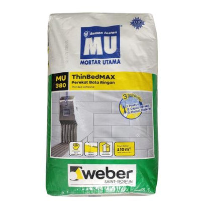 40 KG / MU 380 THIN BED Semen Instant Perekat Bata Ringan Sak