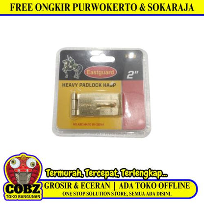 2 IN / EASTGUARD F512 Overpal Tempat Gembok Cantel Kunci Pintu