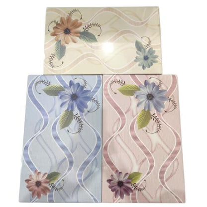 25 CM x 40 CM / UNO LOTUS Keramik Dinding Kamar Mandi Glossy Pink Dus