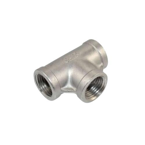 1/2 IN / TM Tee Drat Dalam Faucet Tee Fitting Pipa Stainless