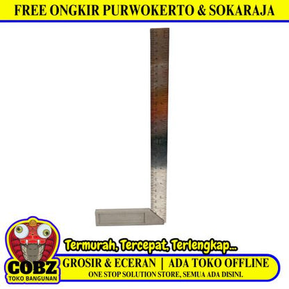30 CM / STALLION Siku Tukang Pasekon Penggaris Alat Ukur Angle Ruler