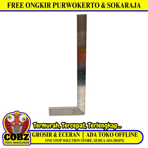 30 CM / STALLION Siku Tukang Pasekon Penggaris Alat Ukur Angle Ruler