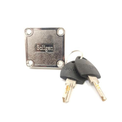 19 MM / SOLIGEN K13822 Kunci Laci Lemari Cabinet Drawer Lock Tanggung Set