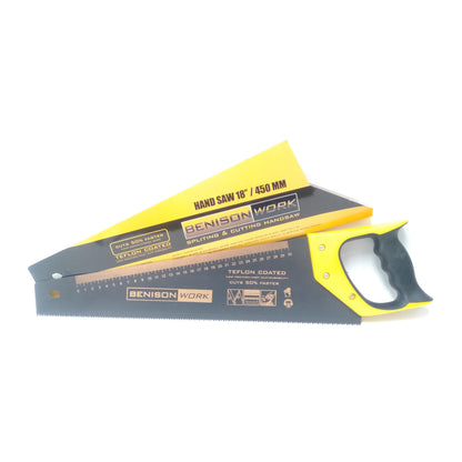 18 IN / BENISON Gergaji Kayu Pohon Tangan Hand Saw Gagang Karet