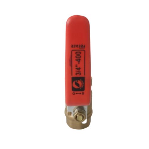 3/4 IN / FREEDER Stop Kran Drat Dalam Ball Valve Engkol Kuningan