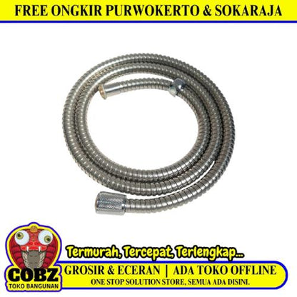 1/2 IN X 150 CM / COBZ 02 Selang Jet Shower Cebok Mandi Hose Stainless