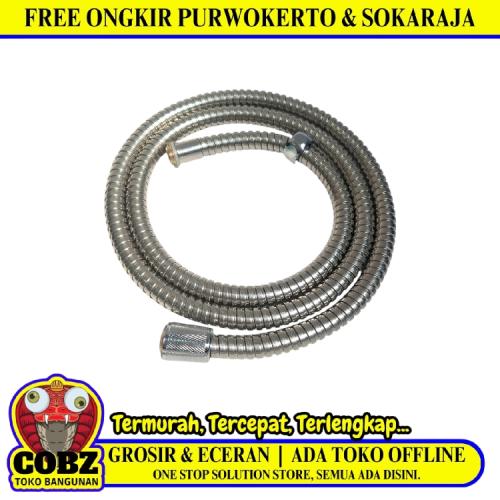 1/2 IN X 150 CM / COBZ 02 Selang Jet Shower Cebok Mandi Hose Stainless