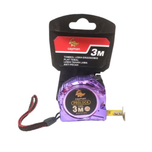 3 M / CAYMAN Meteran Alat Ukur Tukang Bangunan Measuring Tape