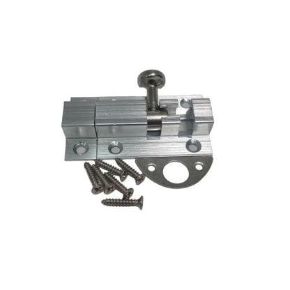 2 IN / CAB Grendel Kunci Slot Pintu Jendela Stainless