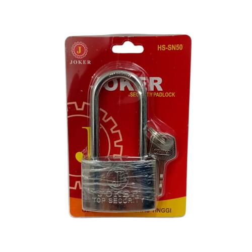 50 MM / JOKER Gembok Pintu Pagar Padlock Anti Maling Leher Panjang