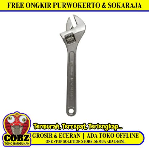 12 IN / ND Kunci Inggris Bago Multifungsi Adjustable Wrench