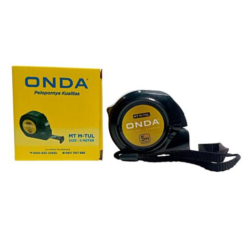 5 M / ONDA MT M-TUL Meteran Alat Ukur Tukang Bangunan Measuring Tape