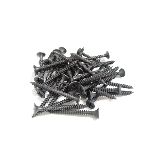 #6 X 1 1/2 IN / TM Sekrup Gypsum Screw Plafon Board GRC Hitam Ecer Biji