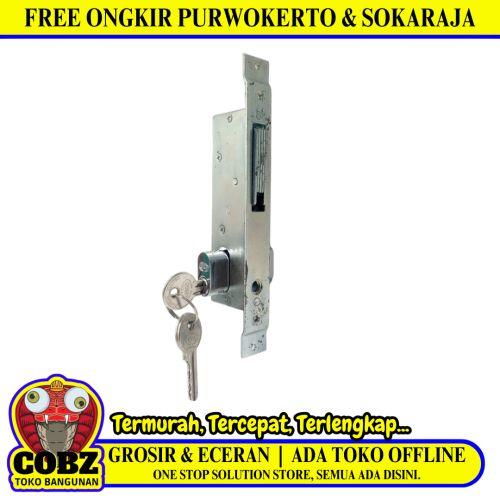 MICO 41054 Slot Body Kunci Pintu Geser Aluminium Sliding Door Set