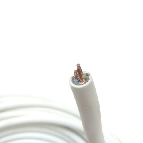 3 INTI x 1.5 MM / TM NYM Tunggal Kabel Tembaga SNI Putih Meter