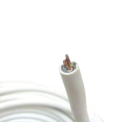 3 INTI x 1.5 MM / TM NYM Tunggal Kabel Tembaga SNI Putih Meter