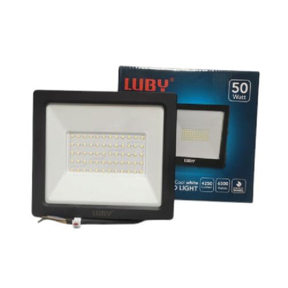 50 WATT / LUBY LBKS-501 Lampu Kap Sorot Tembak Jalan Flood Light Putih