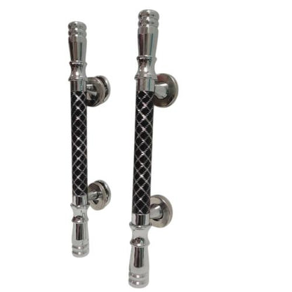 37 CM / CLASSIC Tarikan Pegangan Pull Handle Pintu Stainless Hitam Set