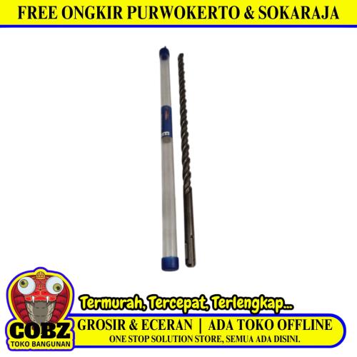 12 MM x 300 MM / SOLID Mata Bor Bobok Beton Tembok Dinding SDS
