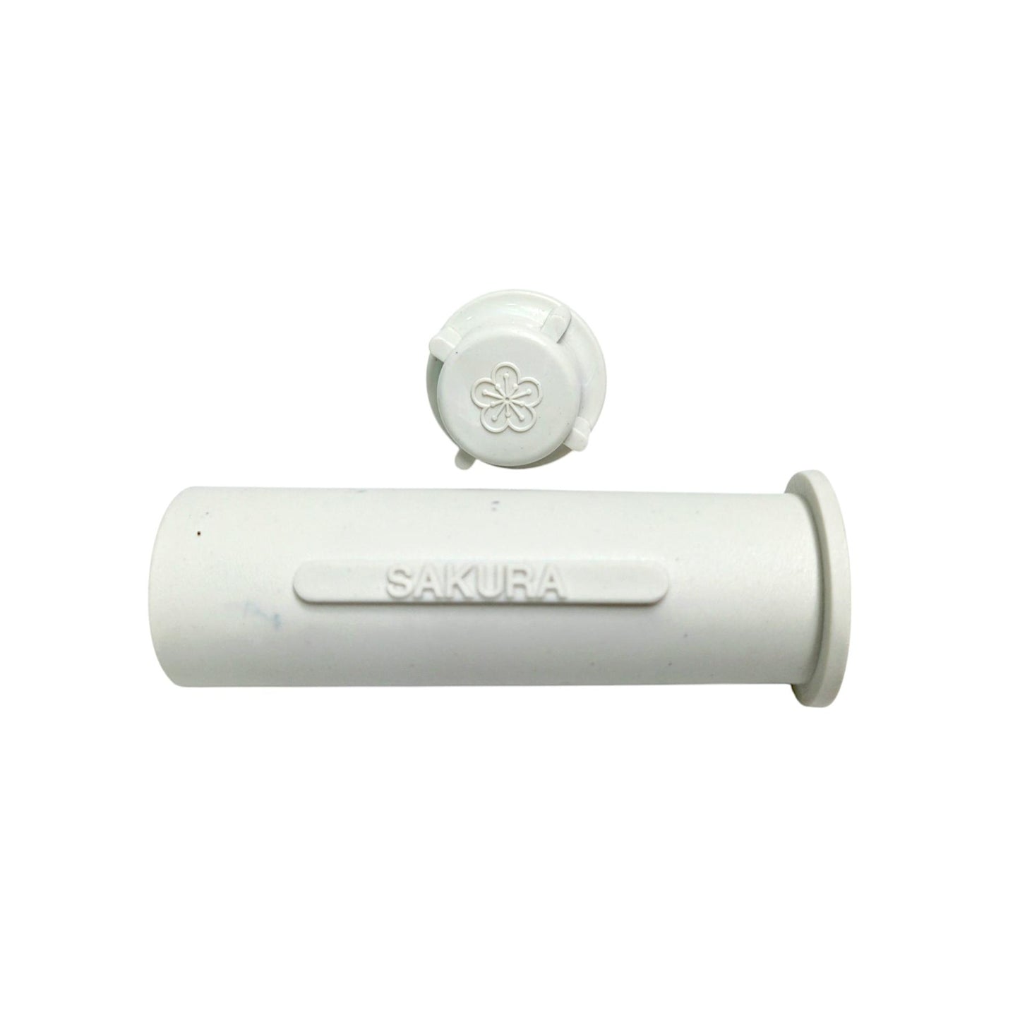 1 IN / SAKURA Tutup Sumpel Slontong Pembuangan Bak PVC Putih