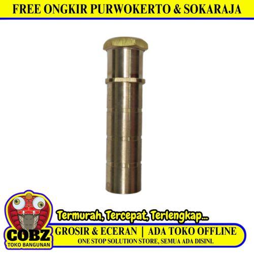 1 IN / COBZ CBBXC01 Tutup Sumpel Slontong Pembuangan Bak Kuningan
